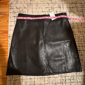 J. Crew Black Mini Skirt